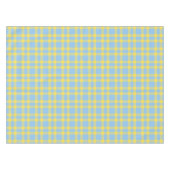 Blauw Geel Rutpatroon Tafelkleed (Voorkant (Horizontaal))