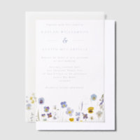 Blauw & Geel Trouwen met Wilde Bloemen