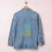 Blauw Geel USA Vlag - Dressmaker Denim Jacket (Hangar)