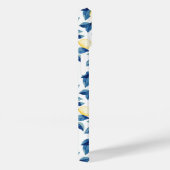 Blauw Geel Wilde Bloem Citroen Case-Mate iPhone Case (Achterkant / Rechts)
