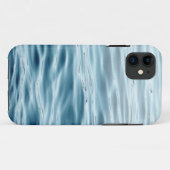 Blauw gegolfd water Case-Mate iPhone case (Achterkant (horizontaal))