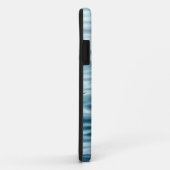 Blauw gegolfd water Case-Mate iPhone case (Achterkant/rechts)