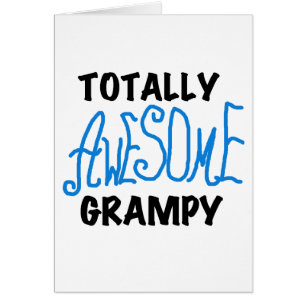 Blauw geheel Geweldige grijze T-shirts en cadeautj