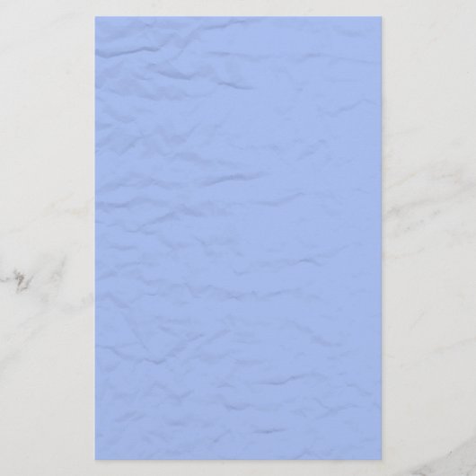 Blauw gekreukeld papier (Voorkant)