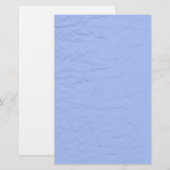 Blauw gekreukeld papier (Voorkant / Achterkant)