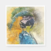 Blauw-gele ara (Ara ararauna) Servet (Voorkant)