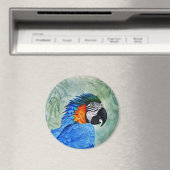 Blauw-gele Ara Magneet (Insitu (Vaatwasser))