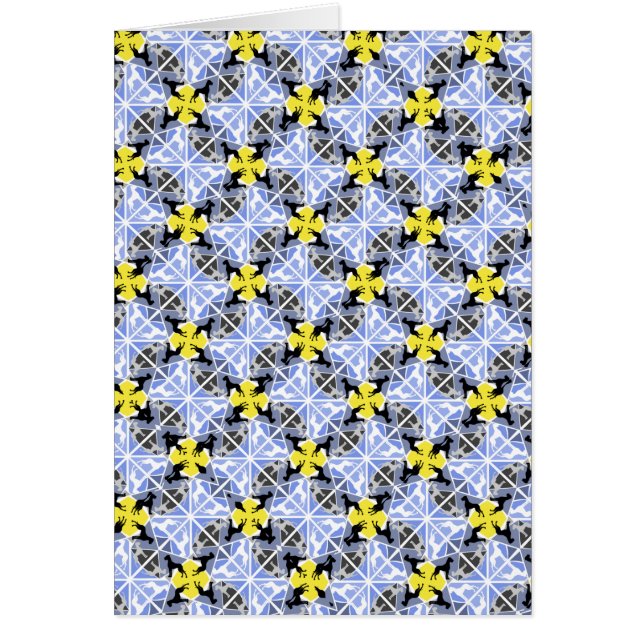 Blauw gele Grote Denen (Voorkant)