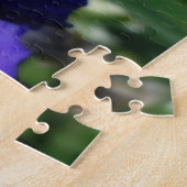 Blauw-gele Iris-ventilator Legpuzzel (Zijkant)