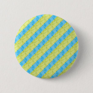 blauw-gele paletten ronde button 5,7 cm
