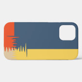 Blauw gele rode roodroom Hoesje-mais Case-Mate iPhone Case (Achterkant (horizontaal))