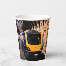 Blauw-gele trein, in York