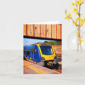 Blauw-gele trein, Sheffield Kaart (Gele Bloem)