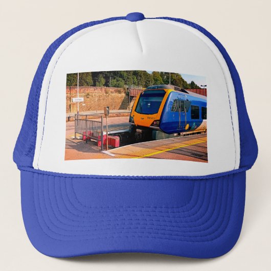 Blauw-gele trein, Sheffield Trucker Pet (Voorkant)