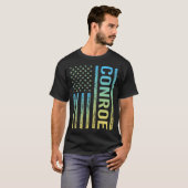 Blauw Gele Vlag - Conroe T-shirt (Voorkant volledig)
