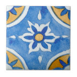 Blauw & Gele Waterverf Middellandse Patroon Tegeltje<br><div class="desc">Introductie van Blue & Yellow Waterverf Mediterranean Patterned keramische Tegel voor een echt opmerkelijke en kunstige ontwerpverklaring in uw keuken! Met zijn gedurfde tinten van blauw en geel patroon in een waterverf-effect, deze unieke tegels creëer een exotische maar tijdloze look die zeker een verbluffende gespreksstarter is bij het vermaken. Of...</div>