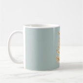 Blauw Geloof Vlinder Koffiemok (Links)