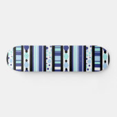 Blauw geluks skateboard (Horizontaal)