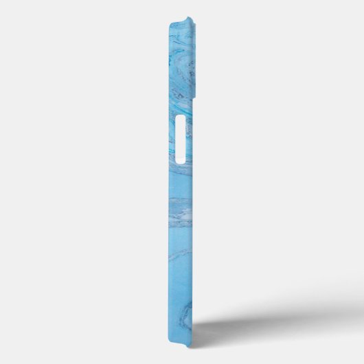 Blauw gemarmerd Ipad Air Hoesje (Achterkant / Rechts)