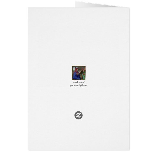 Blauw gemarmerd papier - Hartelijk dank voor uw ka (Achterkant)