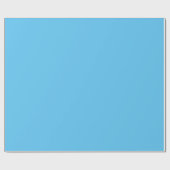 Blauw gender onthullen omslagpapier cadeaupapier (Vlak)