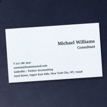 Blauw Geometrisch Geruit Patroon Modern Trendy Doe