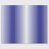 Blauw geometrisch inpakpapier (Vlak)