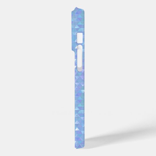 Blauw Geometrisch Mobiel Telefoongeval Case-Mate iPhone Case (Achterkant / Links)