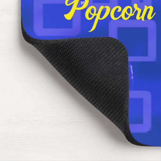 Blauw geometrisch muismat (Hoek)