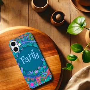  blauw Gepersonaliseerd iPhone-hoesje Case-Mate iPhone Case