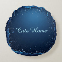 Blauw gepersonaliseerde naam aangepast cadeau