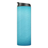 Blauw Gepersonaliseerde Naam Thermische Tumbler Thermosbeker (Geroteerd rechts)