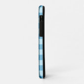 Blauw geplakt, eenvoudig Case-Mate iPhone case (Achterkant/links)