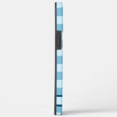Blauw geplakt Modern Eenvoudige Naam Case-Mate iPhone Case (Achterkant / Rechts)