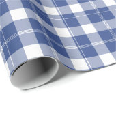 Blauw geplakt voor houkkah-vakantiewerkpapier cadeaupapier (Rol Hoek)