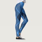 blauw geruit leggings (Rechts)