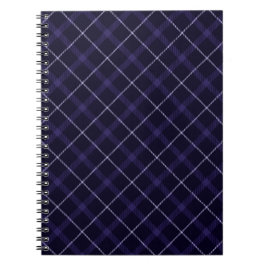Blauw geruit / Schots geruit Notitieboek