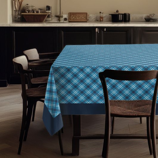 Blauw Geruit tafelkleed Classic Tartan Country