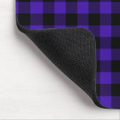 Blauw geruite muismat (Hoek)