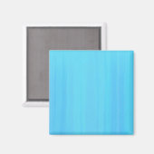 Blauw geschilderde textuur magneet (Voorkant / Achterkant)