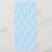 Blauw Gestikte Koninklijke Sprookjes Prinsessen Fe Menu (Achterkant)