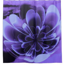 Blauw gestileerde Corolla gebogen bloemblaadjes