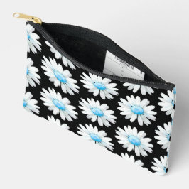 Blauw Gestippelde Madeliefjes Etui