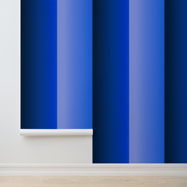 Blauw gestreept behang (Applicatie)