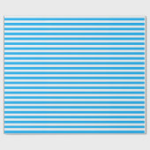 Blauw Gestreepte Cadeaupapier (Vlak)