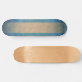  blauw gestreepte dekstoelbekleding persoonlijk skateboard (Horizontaal)