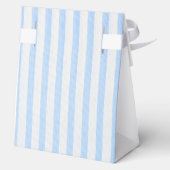 Blauw gestreepte jongensgunstdoos  bedankdoosjes (Achterkant)