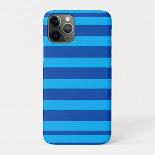Blauw gestreepte textuur Case-Mate iPhone case