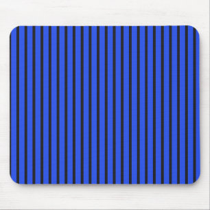 Blauw gestreepte textuur muismat