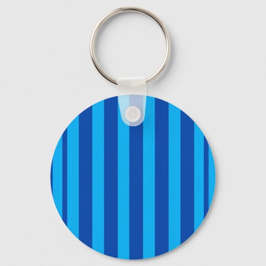 Blauw gestreepte textuur sleutelhanger (Voorkant)